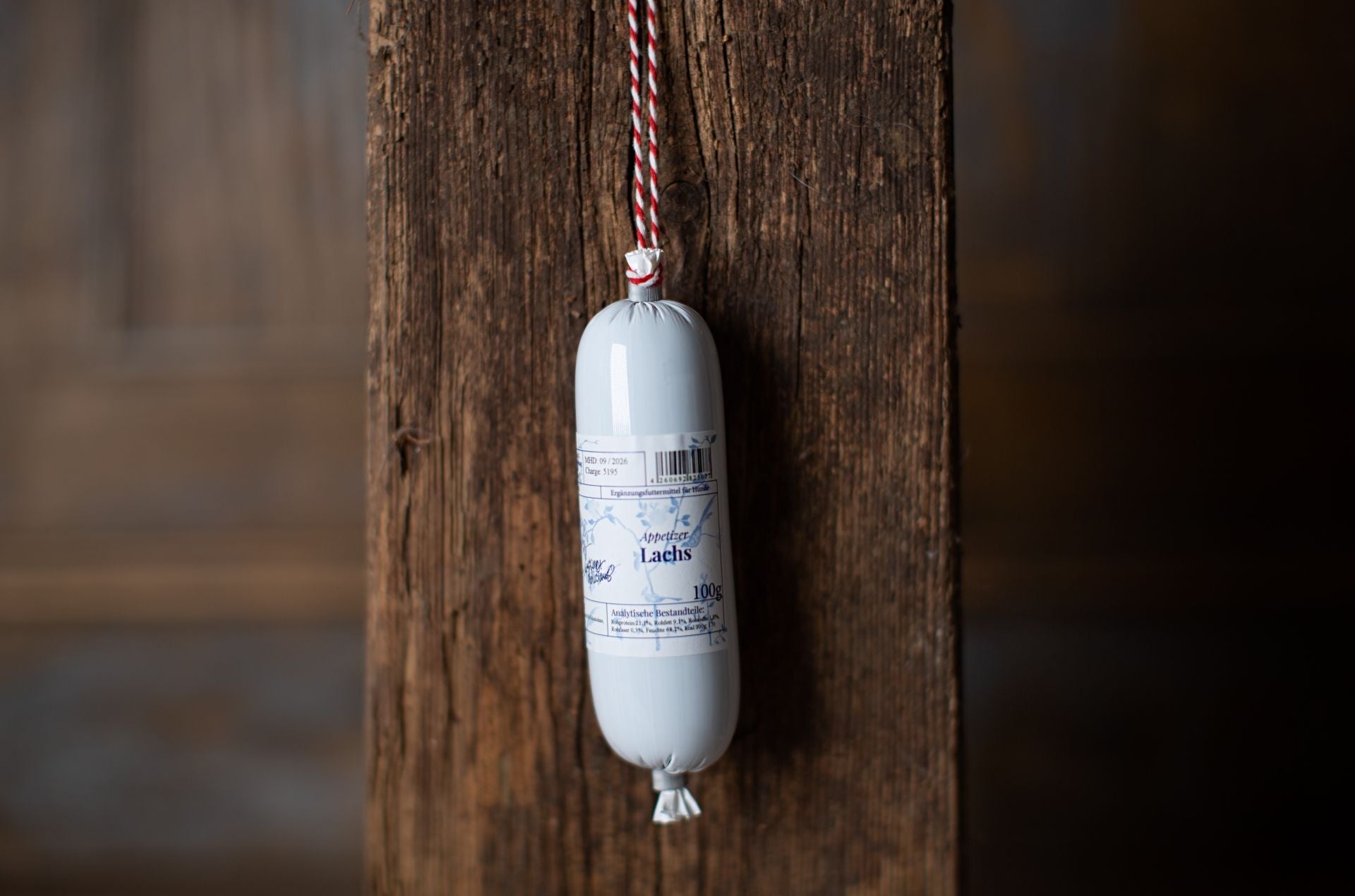 Paul & Paulina voorgerecht - snijvast worstje - zalm (100gr) - Shop with Marley's