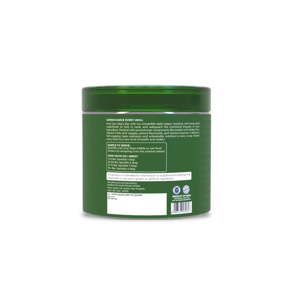 Pawfect Furfuel Daily - topper van kipperlever gemixt met superfood - Shop with Marley's