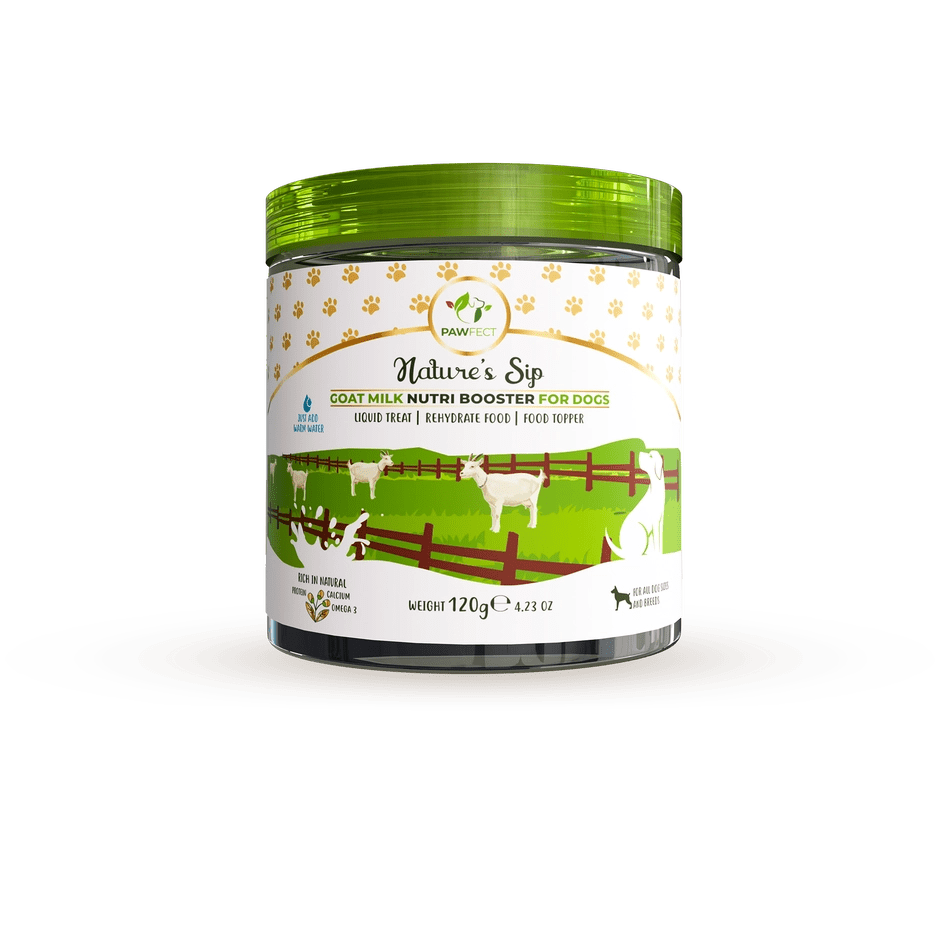 Pawfect Nature's Sip 100% Geitenmelkpoeder (120 gram) - Shop with Marley's