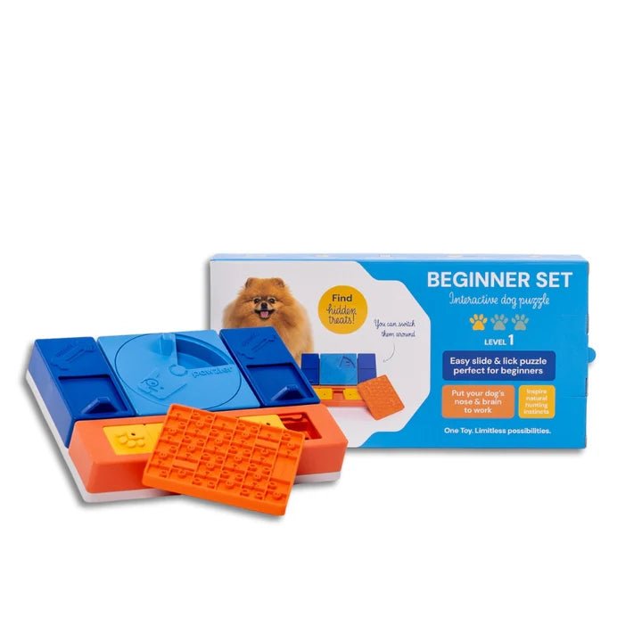 Pawzler Beginner Set - modulaire interactieve hondenpuzel - Shop with Marley's