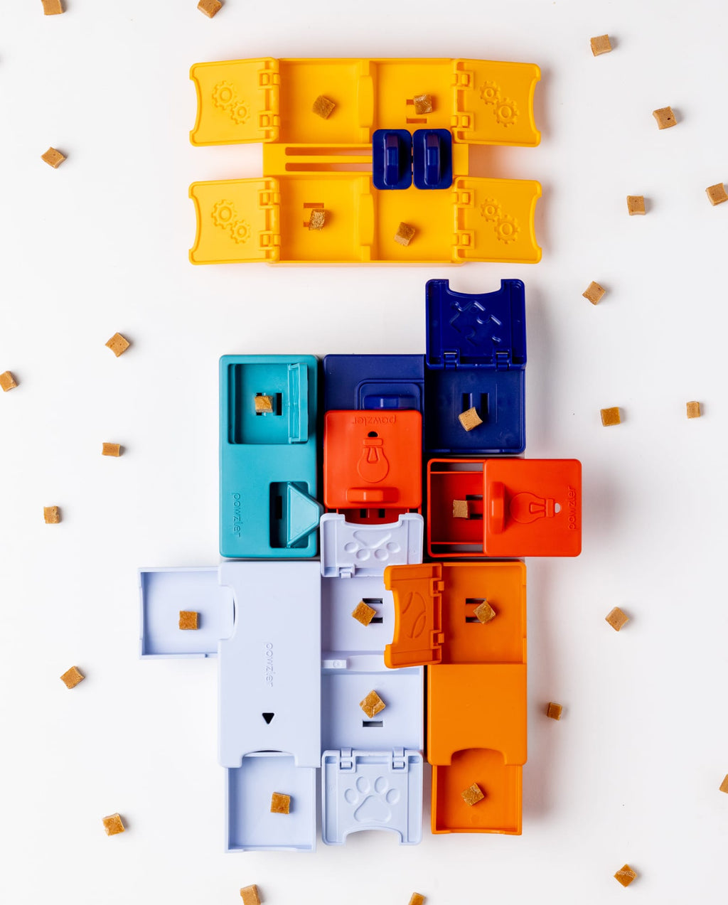 Pawzler Genius Set - modulaire interactieve hondenpuzzel - Shop with Marley's