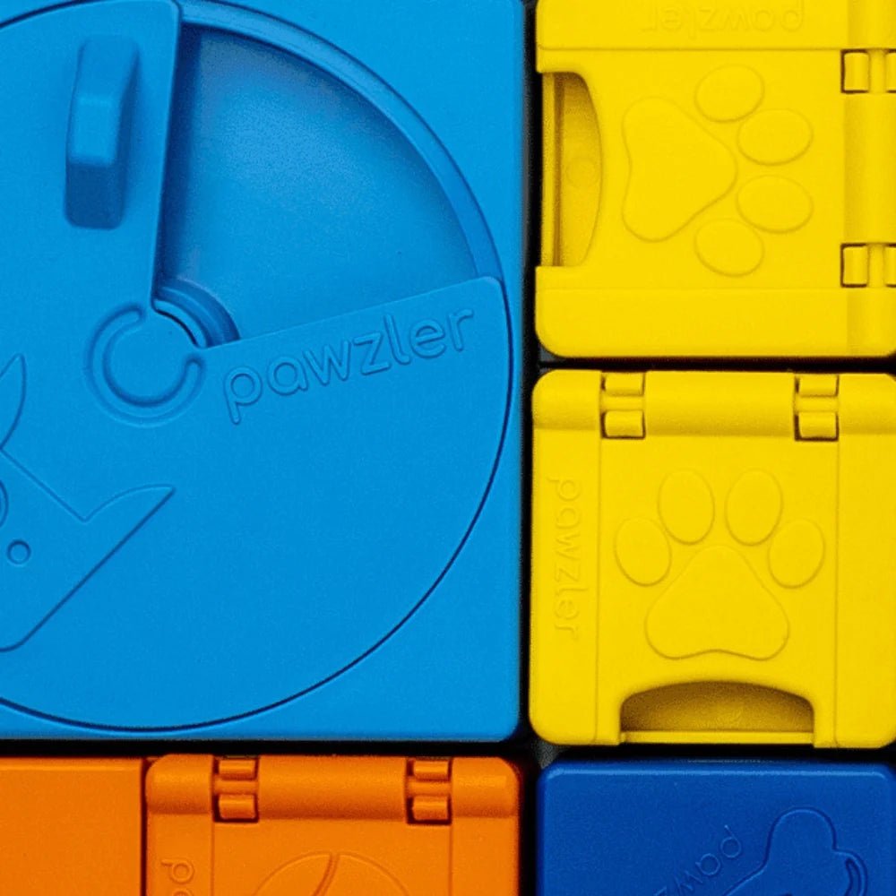 Pawzler Rainbow Set - modulaire interactieve hondenpuzzel - Shop with Marley's