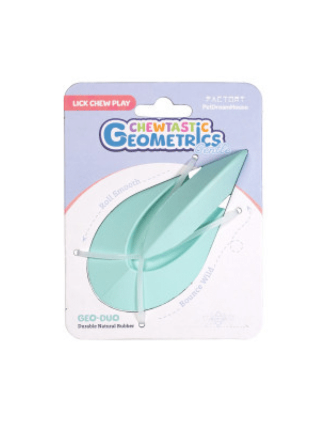 Petdreamhouse Chewtastic Gentle Geo - Duo mintgroen - Shop with Marley's