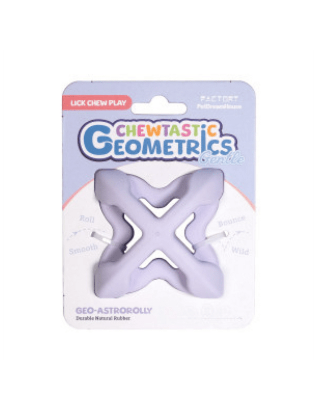 Petdreamhouse Chewtastic Geo - AstroRolly Lavendel - Shop with Marley's