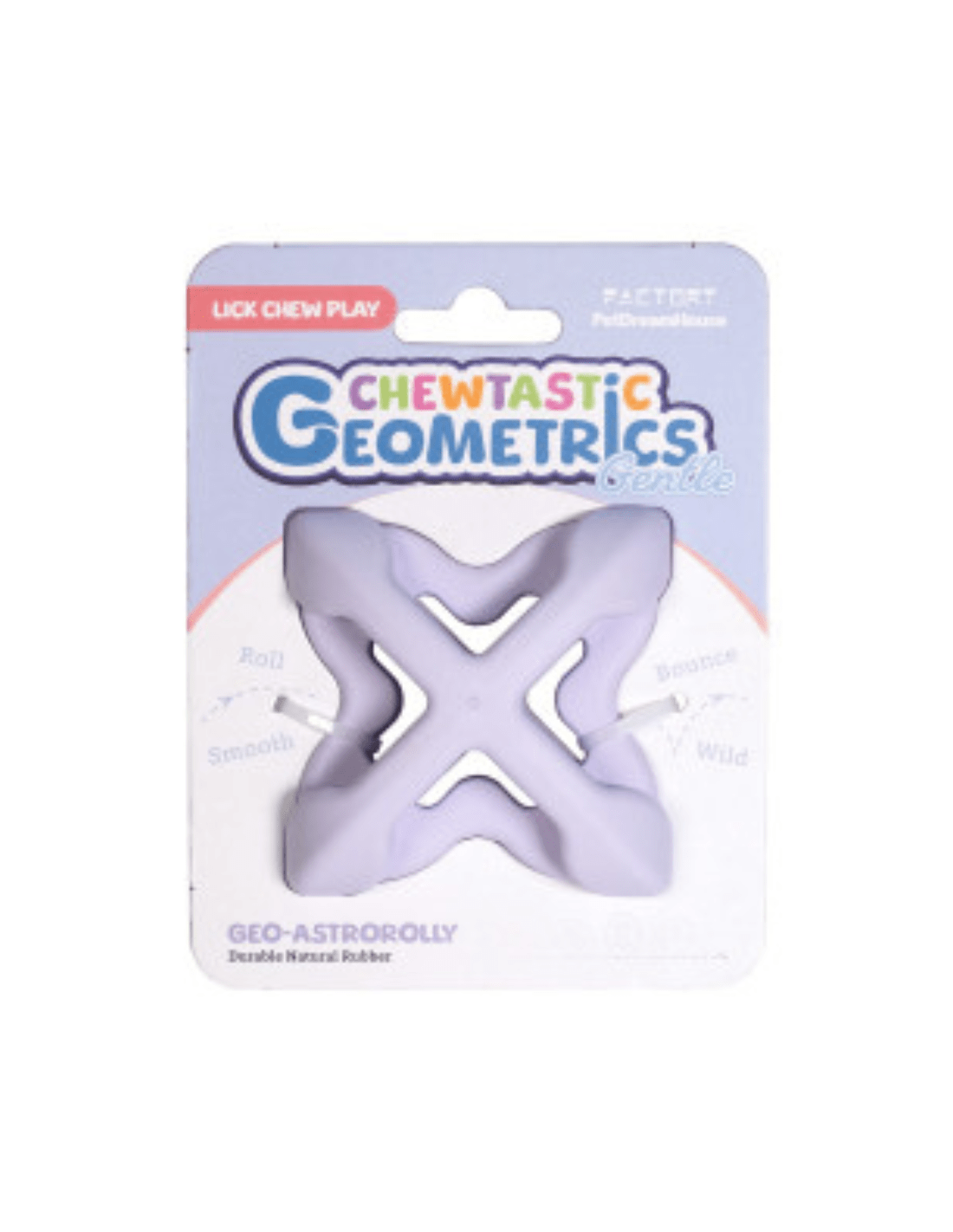 Petdreamhouse Chewtastic Geo - AstroRolly Lavendel - Shop with Marley's