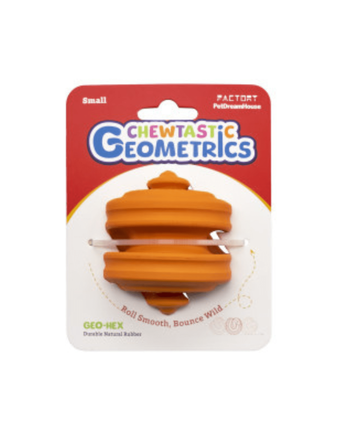 Petdreamhouse Chewtastic Geo - Hex Oranje - Shop with Marley's