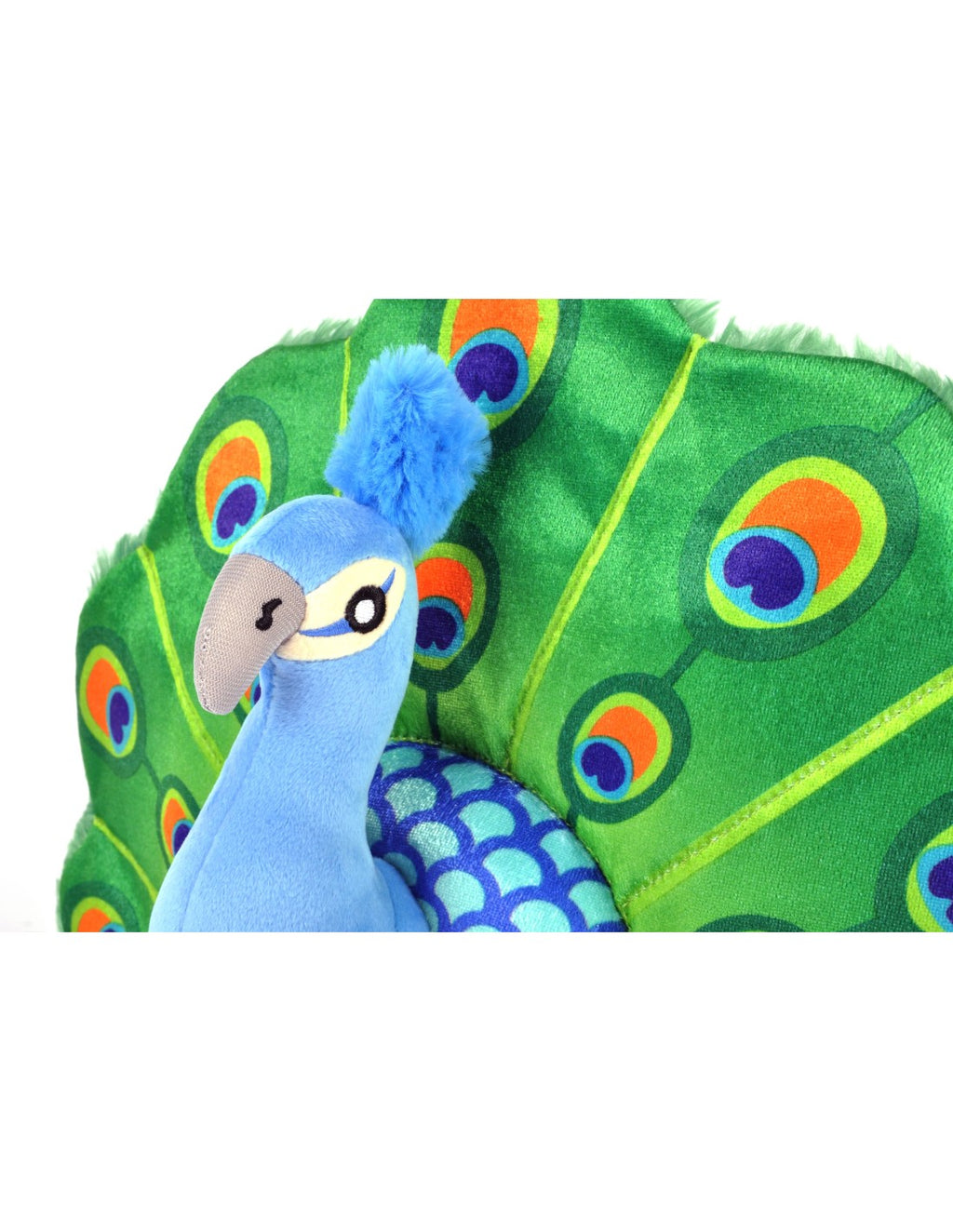 PLAY Fetching Flock dog toy Peacock