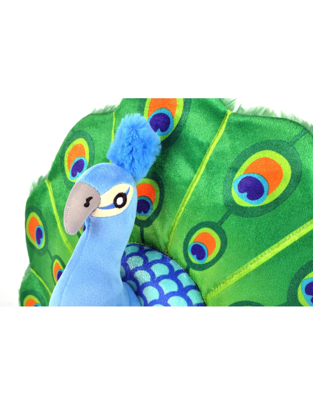 PLAY Fetching Flock dog toy Peacock