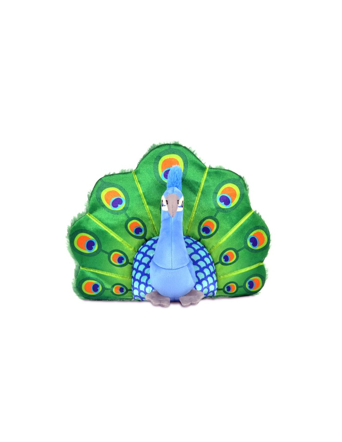 PLAY Fetching Flock dog toy Peacock