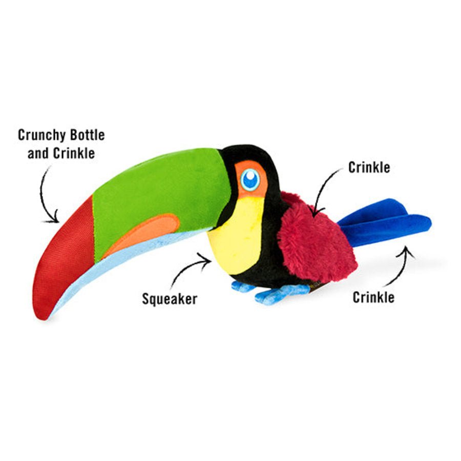 P.L.A.Y Fetching Flock hondenspeeltje Toucan - Shop with Marley's