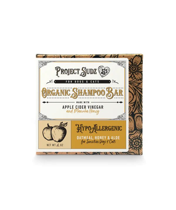 Project Sudz natuurlijke hondenshampoo bar hypoallergeen - Shop with Marley's