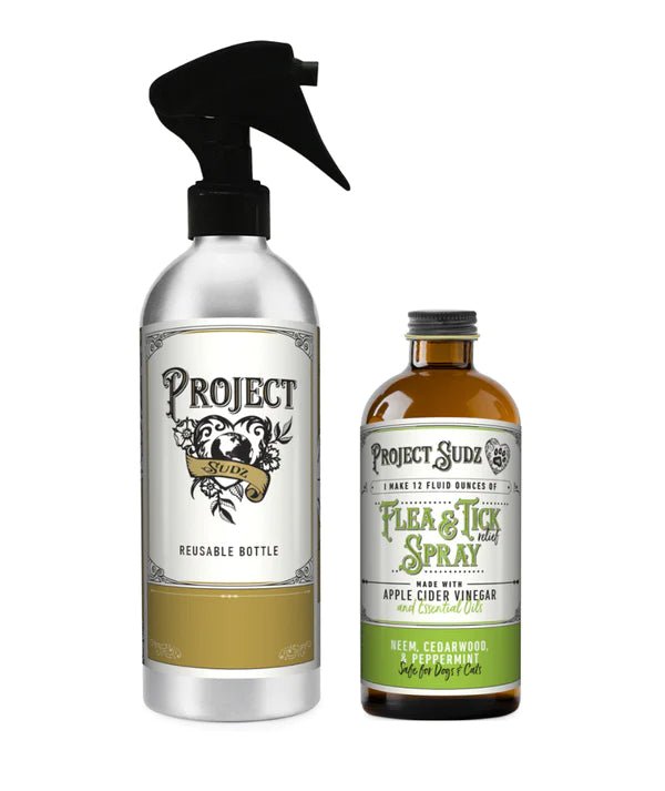 Project Sudz natuurlijke vachtspray tegen vlooien en teken (concentraat) - Shop with Marley's