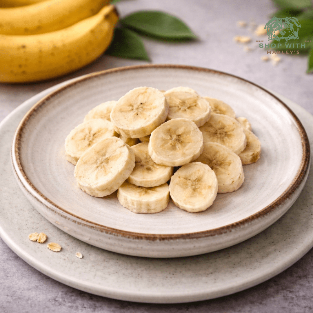 Shop with Marley's Functionele topper - Gevriesdroogde fruit - Banaan - Shop with Marley's