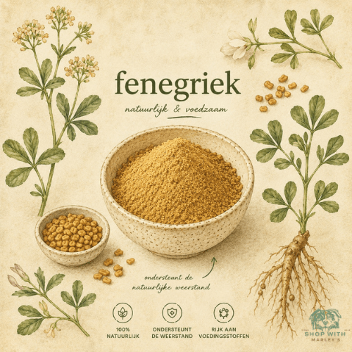 Shop with Marley's Functionele topper - kruiden - Fenegriek - Shop with Marley's