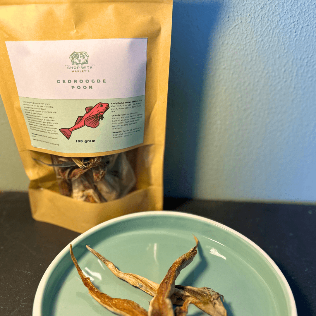 Shop with Marley's gedroogde poon (100gr) - Shop with Marley's