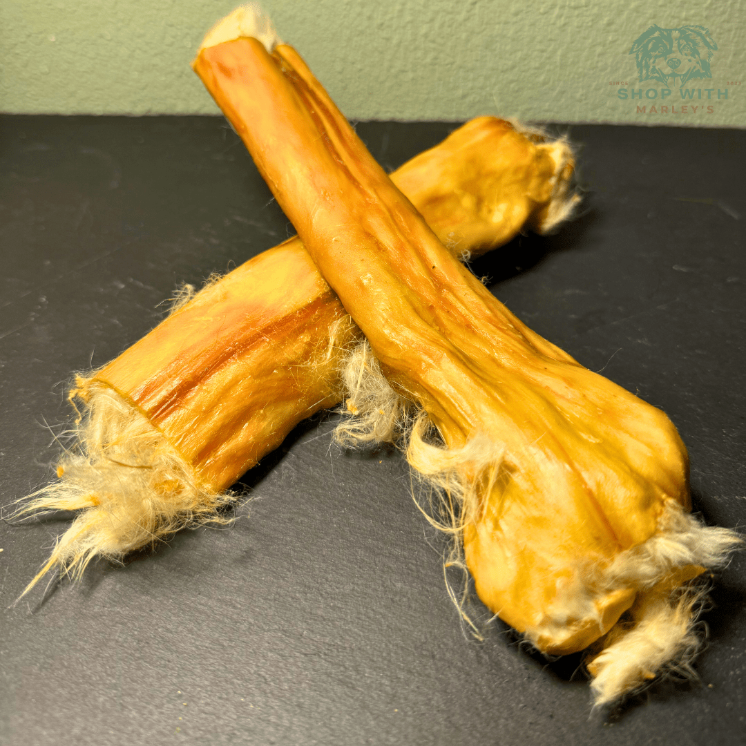 Shop with Marley's Kauwsnack - Konijn - Huid met haar 20 cm - 300 gram - Shop with Marley's