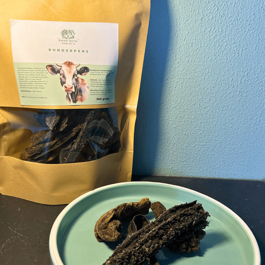 Shop with Marley's kleine stukjes vuile runderpens (200gr) - Shop with Marley's
