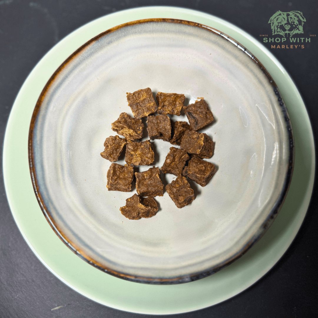 Shop with Marley's knapperige blokjes Fazant (100gr) - Shop with Marley's