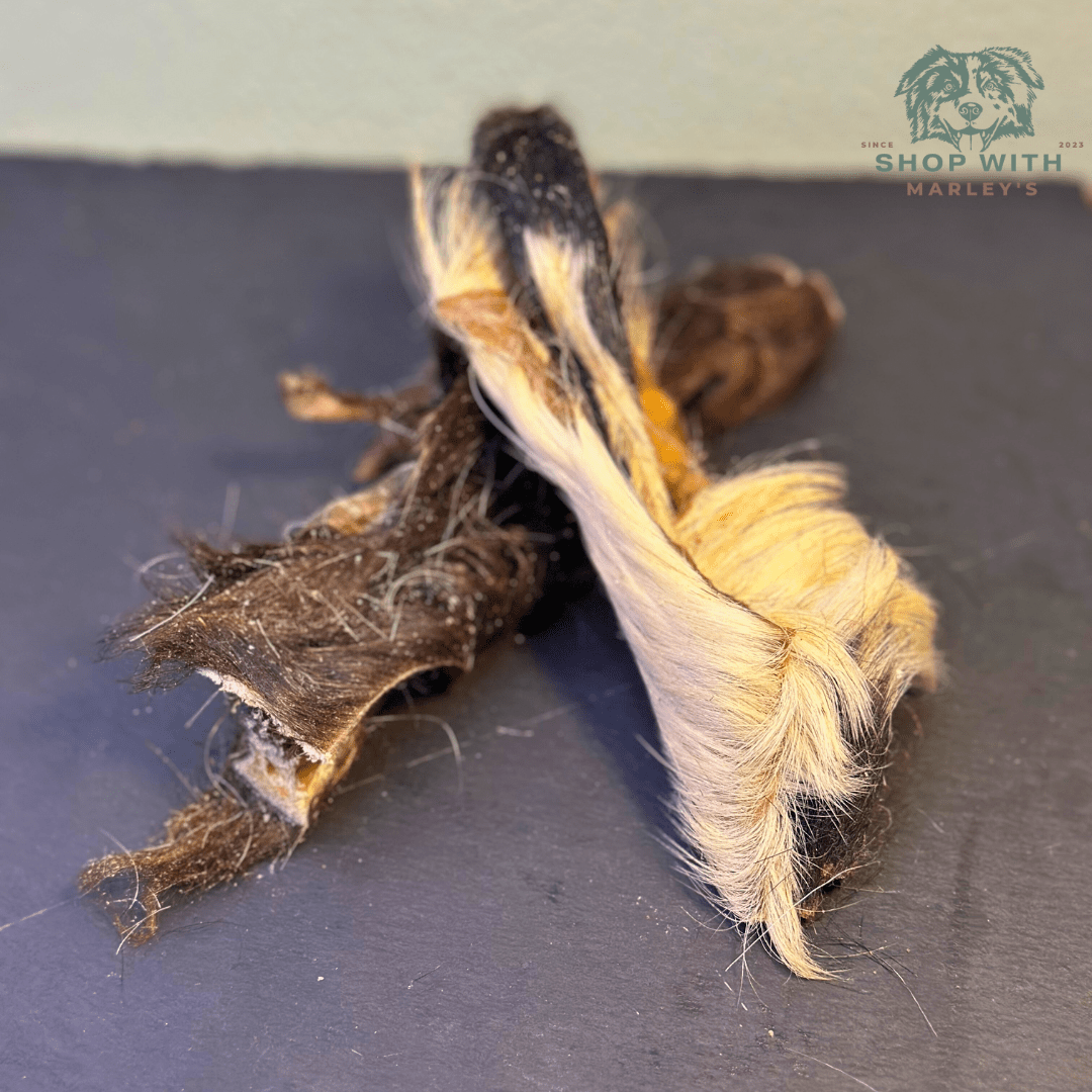 Shop with Marley's Lamskophuid met haar (100gr) - Shop with Marley's