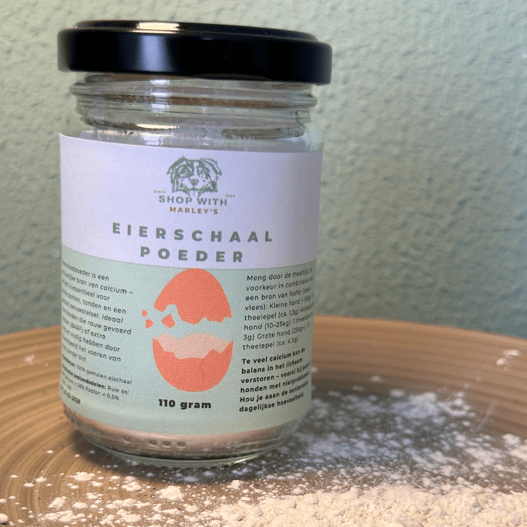 Shop with Marley's topper eierschaalpoeder (110gram) - Shop with Marley's