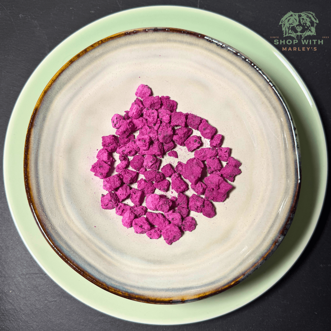 Shop with Marley's topper - Gevriesdroogd fruit - Pitaya (drakenfruit) - Shop with Marley's