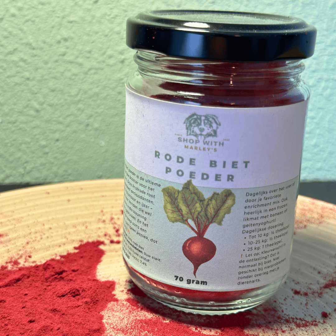 Shop with Marley's topper rode biet poeder (70 gram) - Shop with Marley's