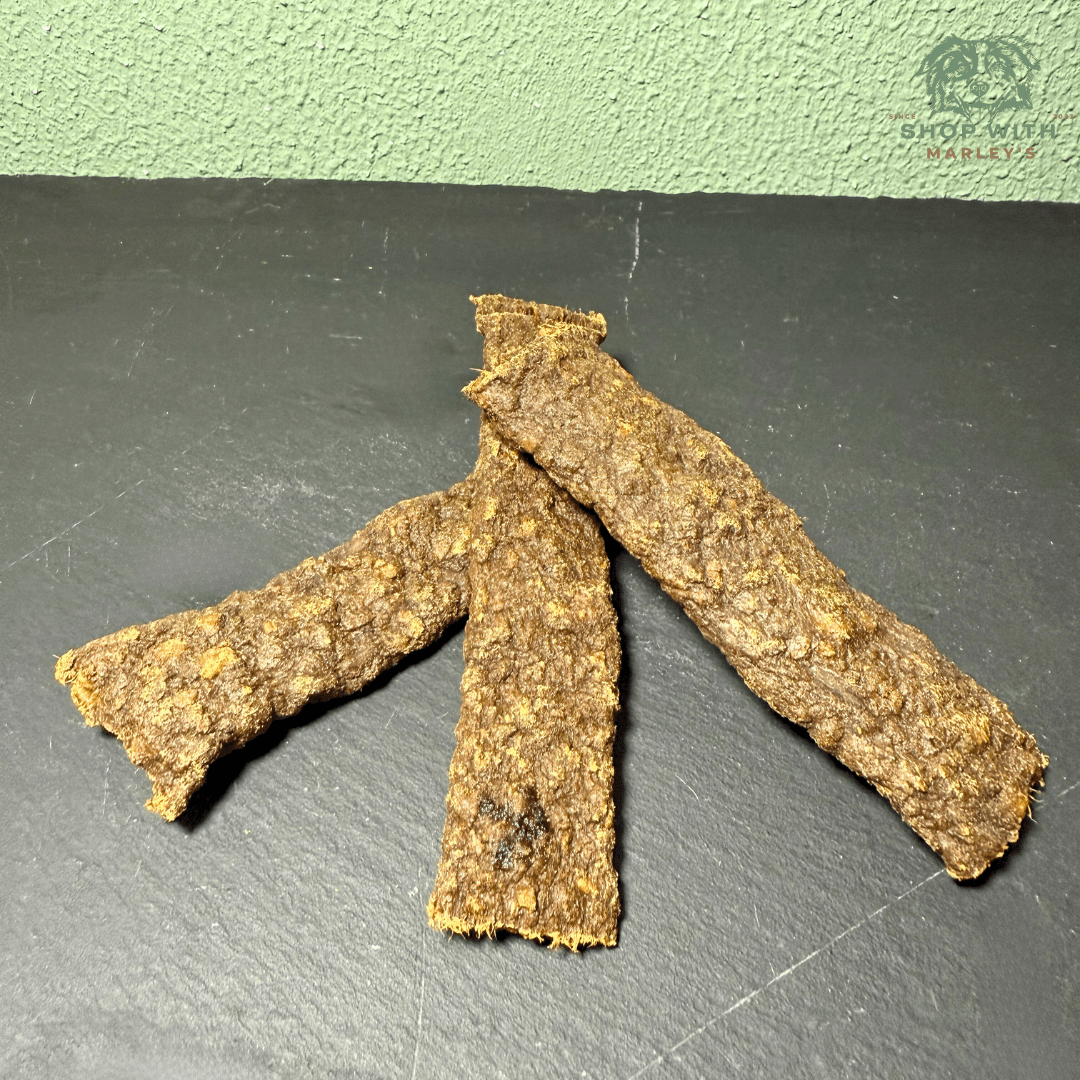 Shop with Marley's vleesstrips Lam (100gr) - Shop with Marley's