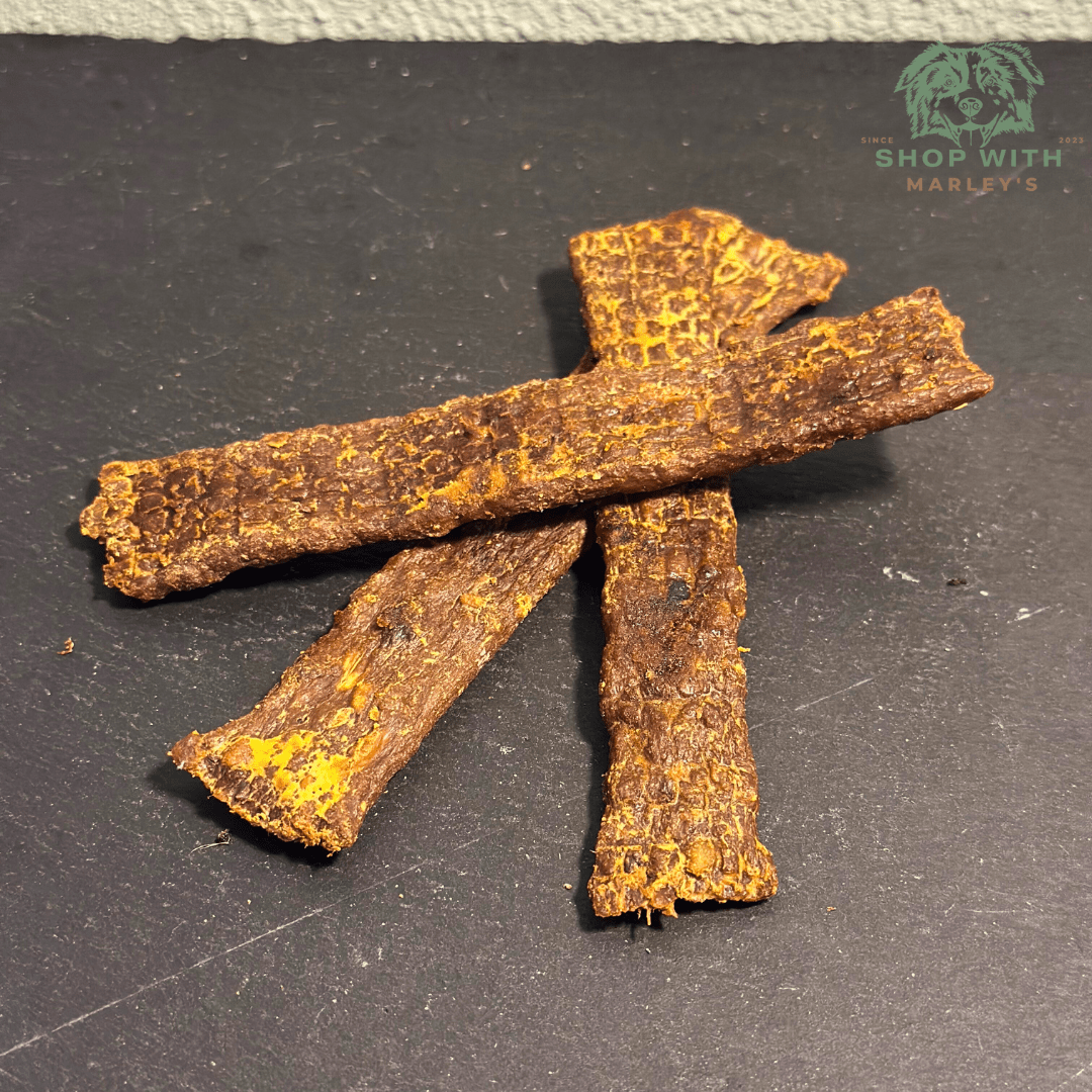 Shop with Marley's vleesstrips Rund (100gr) - Shop with Marley's