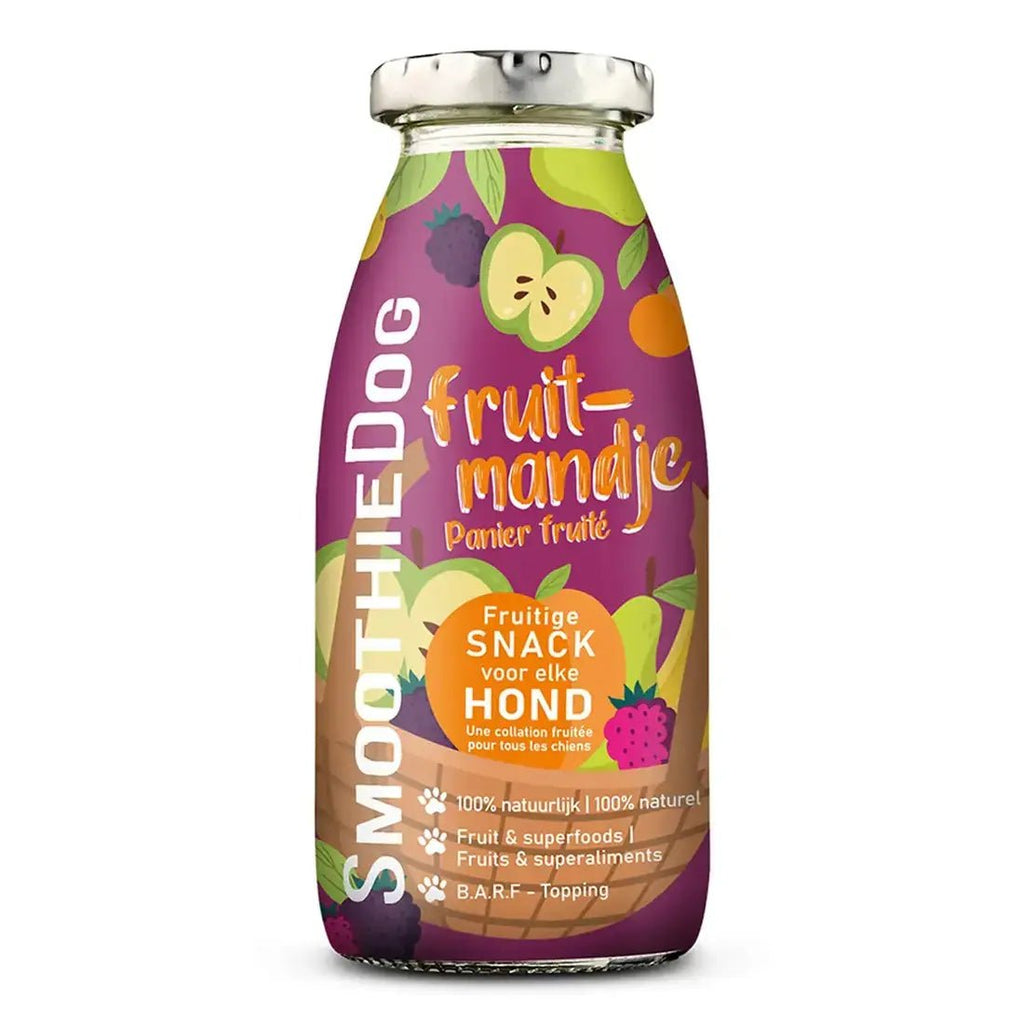 Smoothiedog - Fruitmandje - Plantaardig & verfrissend - 250ml - Shop with Marley's