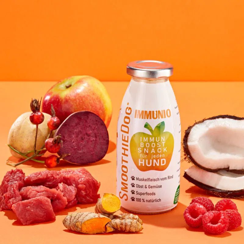 Smoothiedog - Immunio - Ondersteunt immuunsysteem - Shop with Marley's