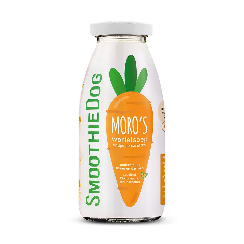 Smoothiedog - Moro Art - Wortelsoep - ondersteunend bij darmproblemen - Shop with Marley's