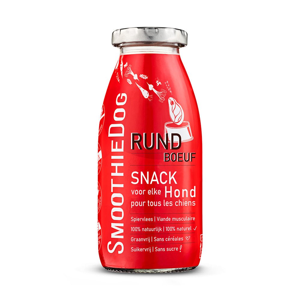 Smoothiedog - Rund - Smoothie voor honden - 250ml - Shop with Marley's
