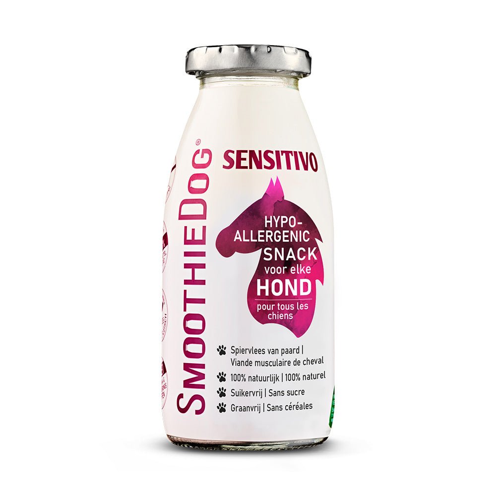 Smoothiedog - Sensitivo - Paard - Hypoallergene hondensmoothie - Shop with Marley's