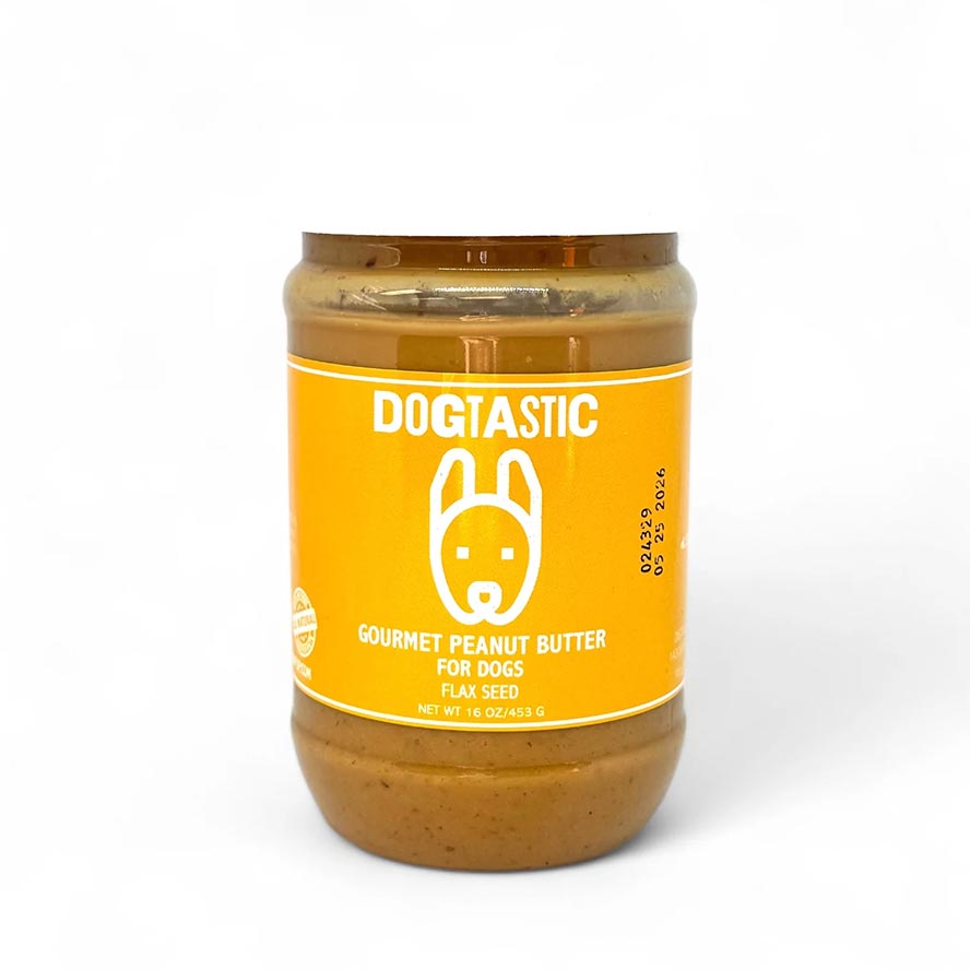 Sodapup Dogtastic Gourmet Peanut Butter - Flax Seed (480gram) - Shop with Marley's