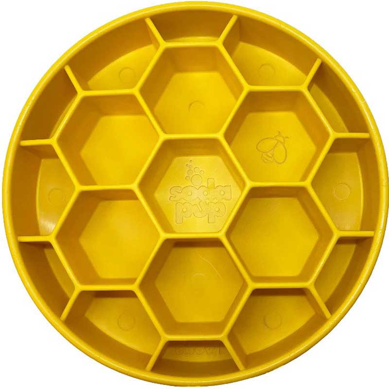 Sodapup Ebowl Honeycomb Yellow - Shop with Marley's