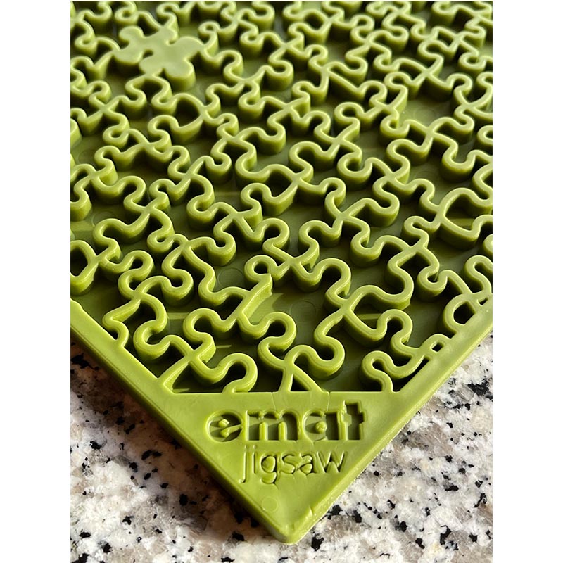 Sodapup eMat Jigsaw green large - likmat - Shop with Marley's
