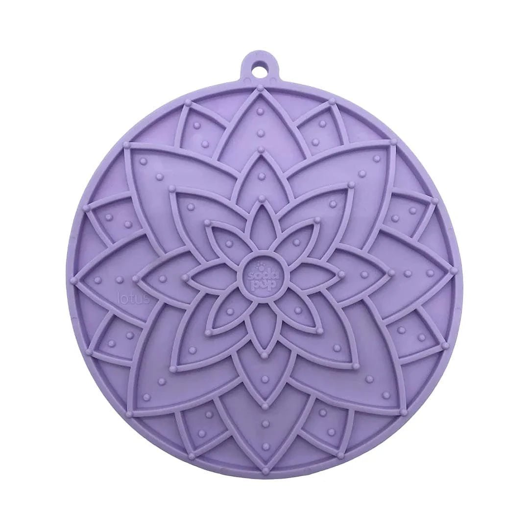 Sodapup eMat Lotus light purple rond - likmat - Shop with Marley's