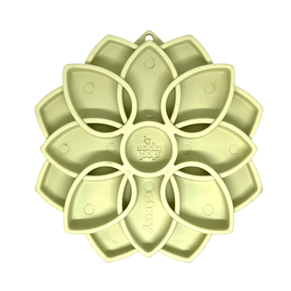 Sodapup Etray Mandala Softie Light Green - slowfeeder - Shop with Marley's
