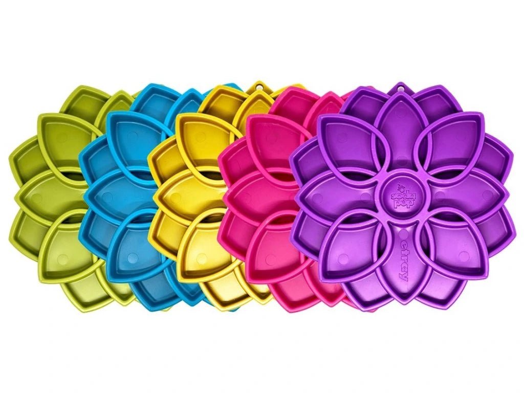 SodaPup eTray Mandala – voertray voor honden – Groen, Blauw, Roze, Geel & Paars - Shop with Marley's