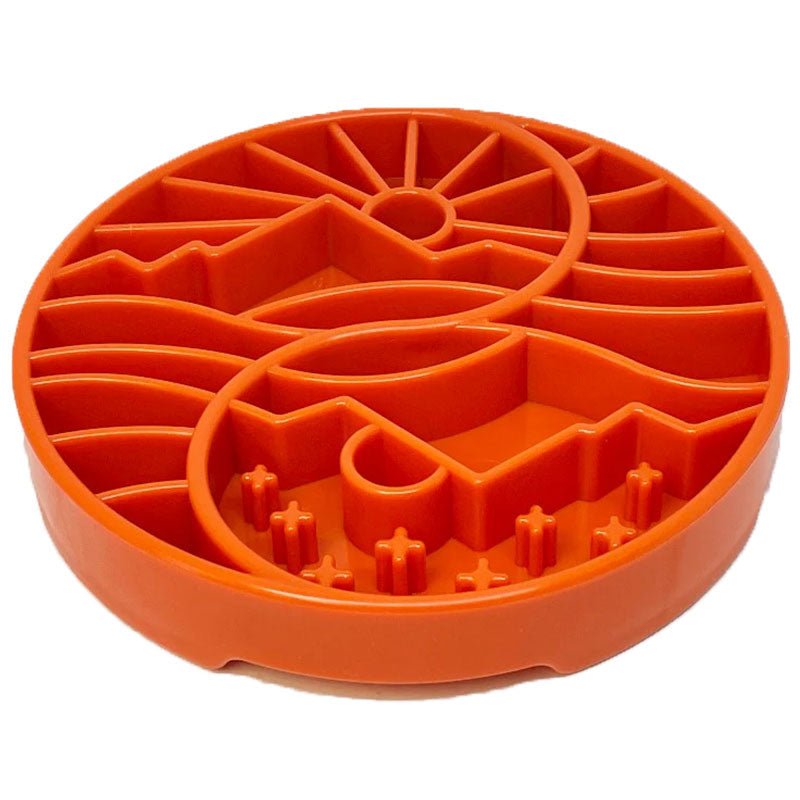 Sodapup Etray Yin Yang Orange - slowfeeder - Shop with Marley's