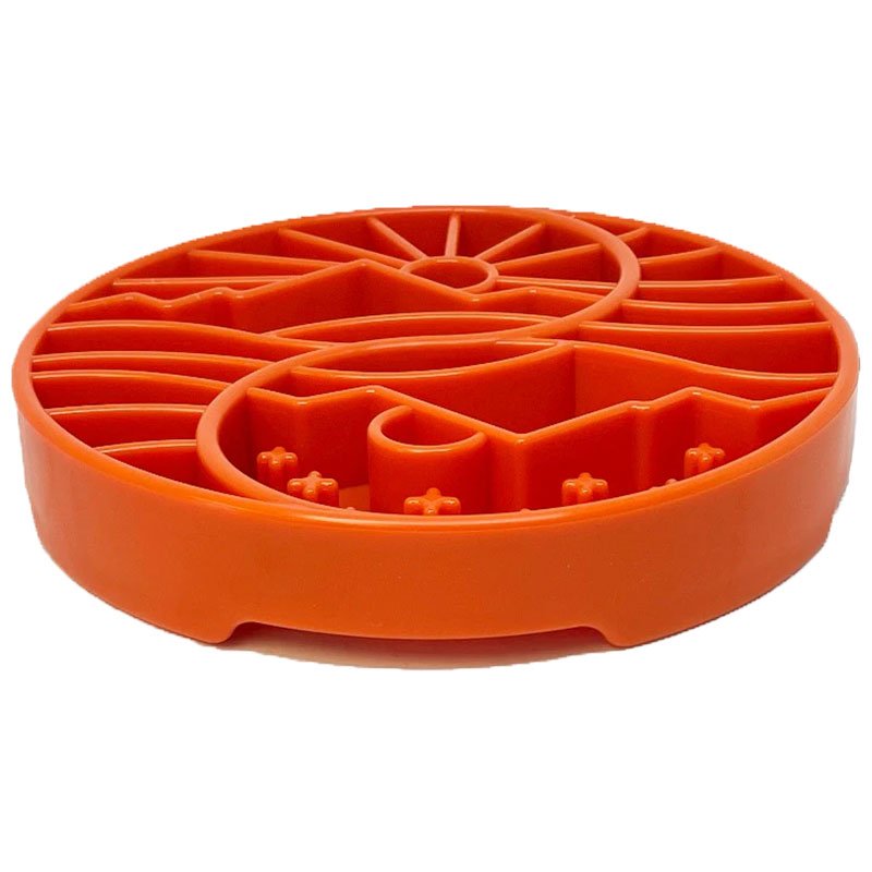 Sodapup Etray Yin Yang Orange - slowfeeder - Shop with Marley's