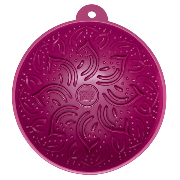 SodaPup Garden of Eating Tipsy Bowl – Likkom voor honden – Groen, Plum & Paars - Shop with Marley's