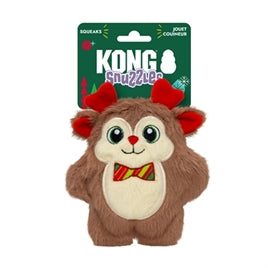 KONG Holiday Snuzzles rendier met vlinderstrik aan de productkaart
