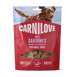 Carnilove Soft Snack - Sardientjes & wilde knoflook (200gr)