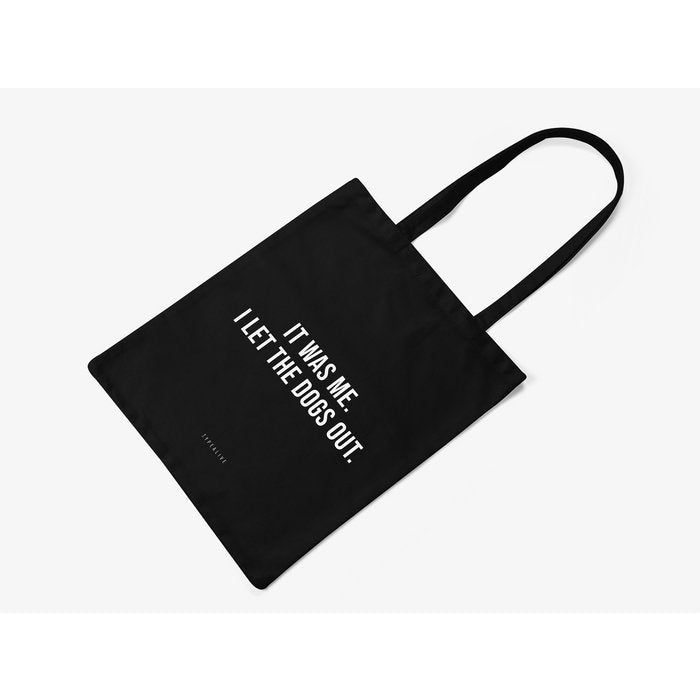 Typealive tote bag 'It was me' - Shop with Marley's
