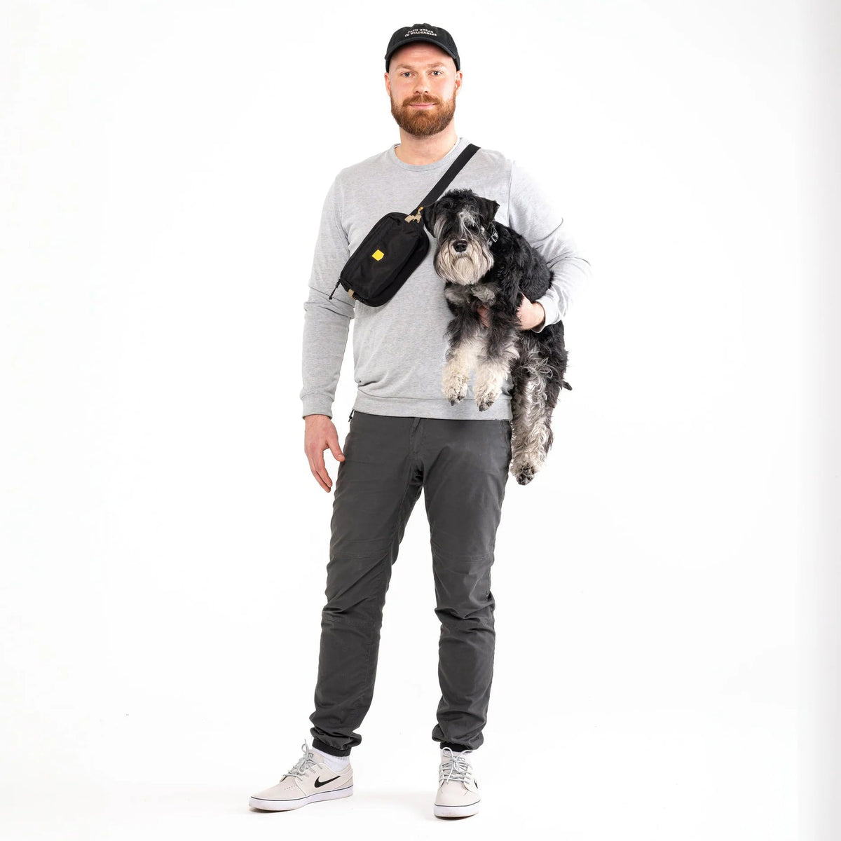 Woolly wolf - Alpha 360 - Hip Pack - Black - beloningstasje voor hondentraining - Shop with Marley's