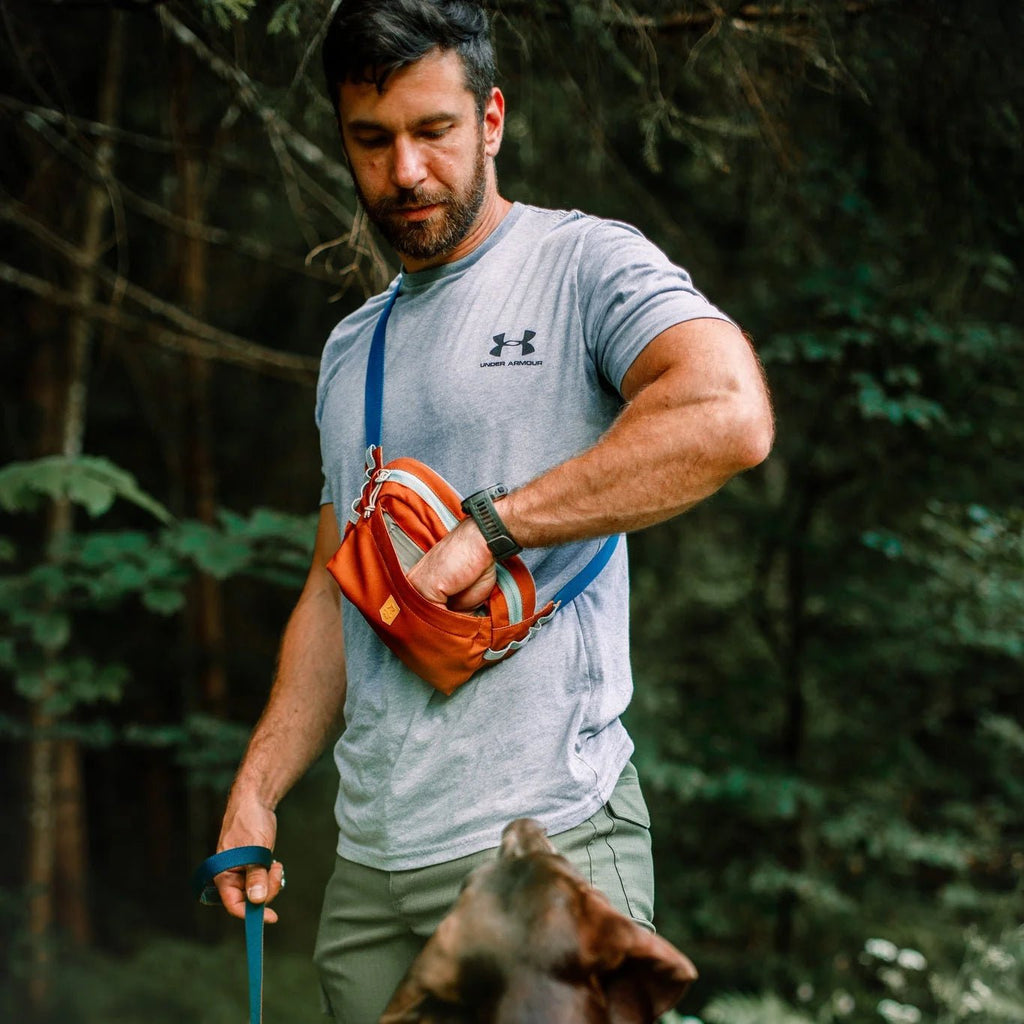 Woolly wolf - Alpha 360 - Hip Pack - Terracotta - beloningstasje voor hondentraining