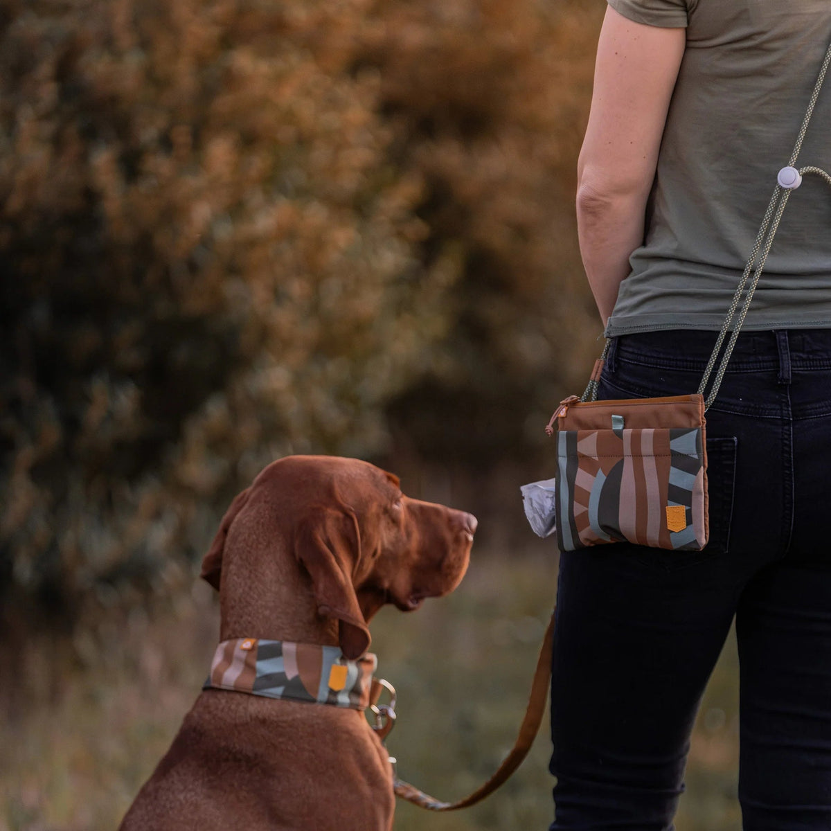 Woolly wolf - Cloudbeam Accessory Bag - Bruin mix - beloningstasje voor honden - Shop with Marley's