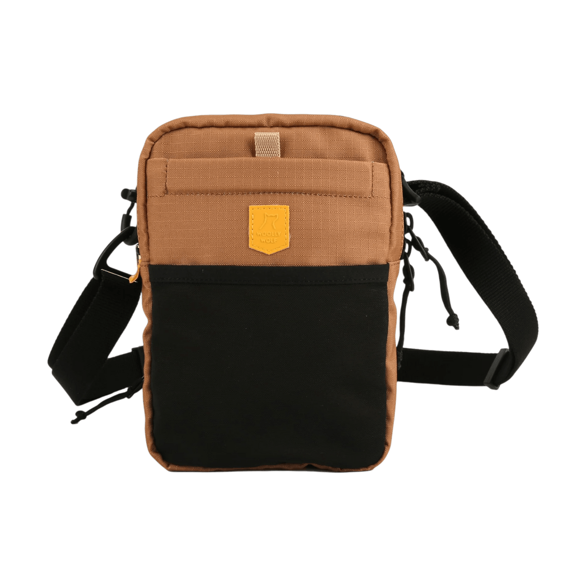 Woolly wolf - Hydration bag - Brown - beloningstasje voor honden met vak voor waterfles & afritsbare waterbak - Shop with Marley's
