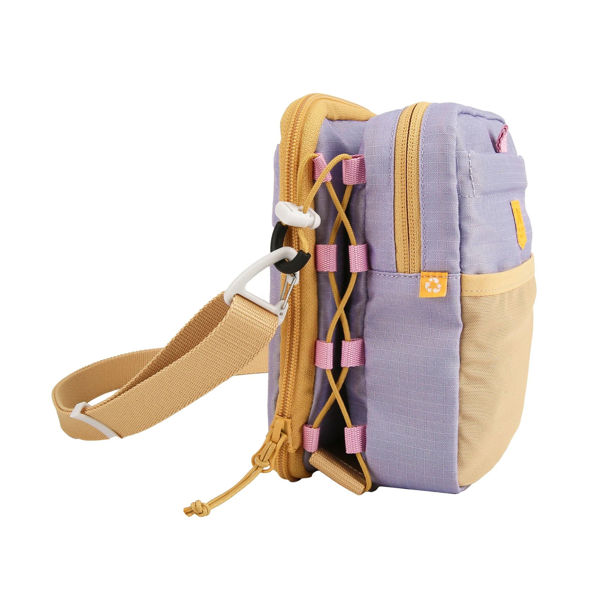 Woolly Wolf - Hydration Shoulder Bag – Lila - beloningstasje met ruimte voor een waterfles en afritsbare waterbak - Shop with Marley's